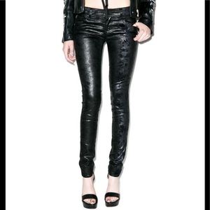 TRIPP NYC Oil Slick Jeans NEW